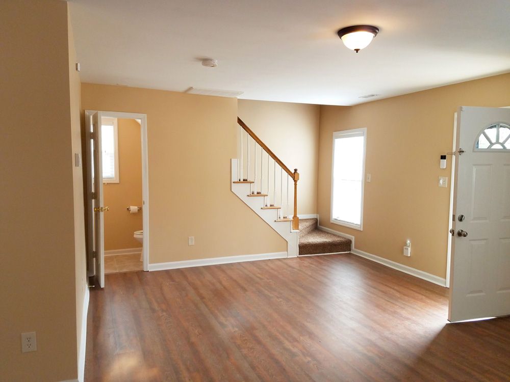 AFTER: Livingroom (Half-Bath & Stairs)